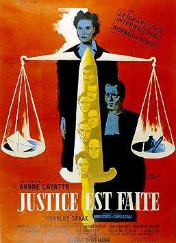 刑事法庭Justice est faite